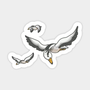 Bar-headed Geese Sticker